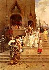 The Confirmation Procession by Cesare-Auguste Detti